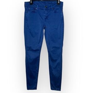 7 For All Mankind Blue Gwenevere Skinny Jeans Size 28